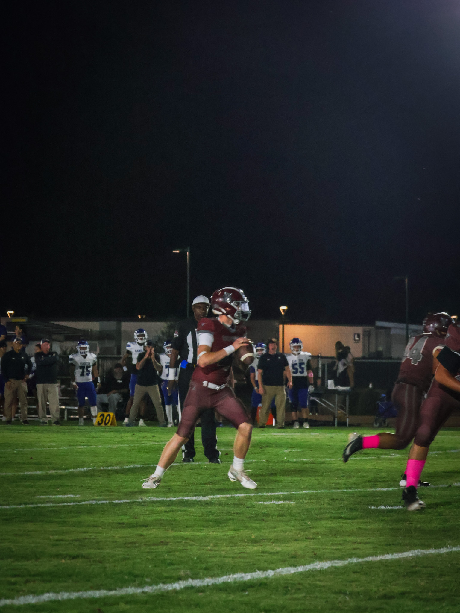 Wolves quarterback